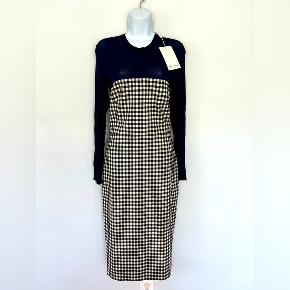 Max Mara Dress ⭐️Fashion show Vogue⭐️ Size 8 Made in Italy - Picture 3 of 16